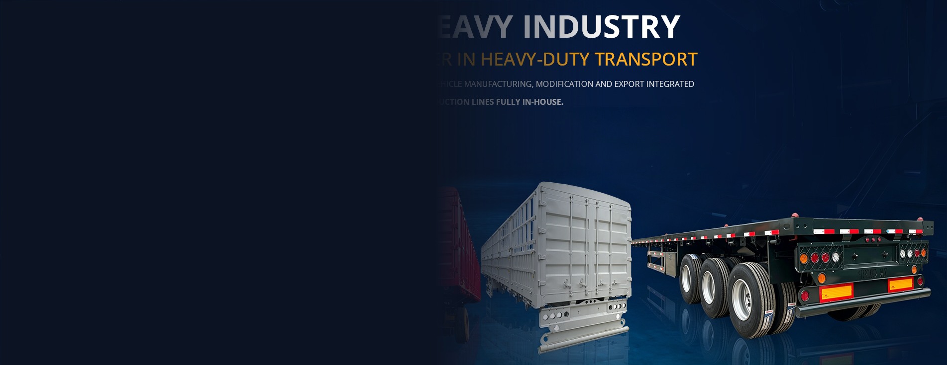 Container chassis semi-trailer