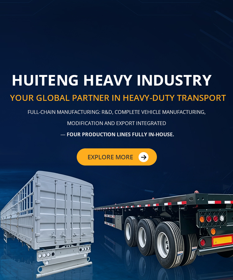 Huiteng Heavy Industry heavy-duty transport trailers